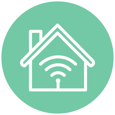 Wireless Solutions IoT Security Icons